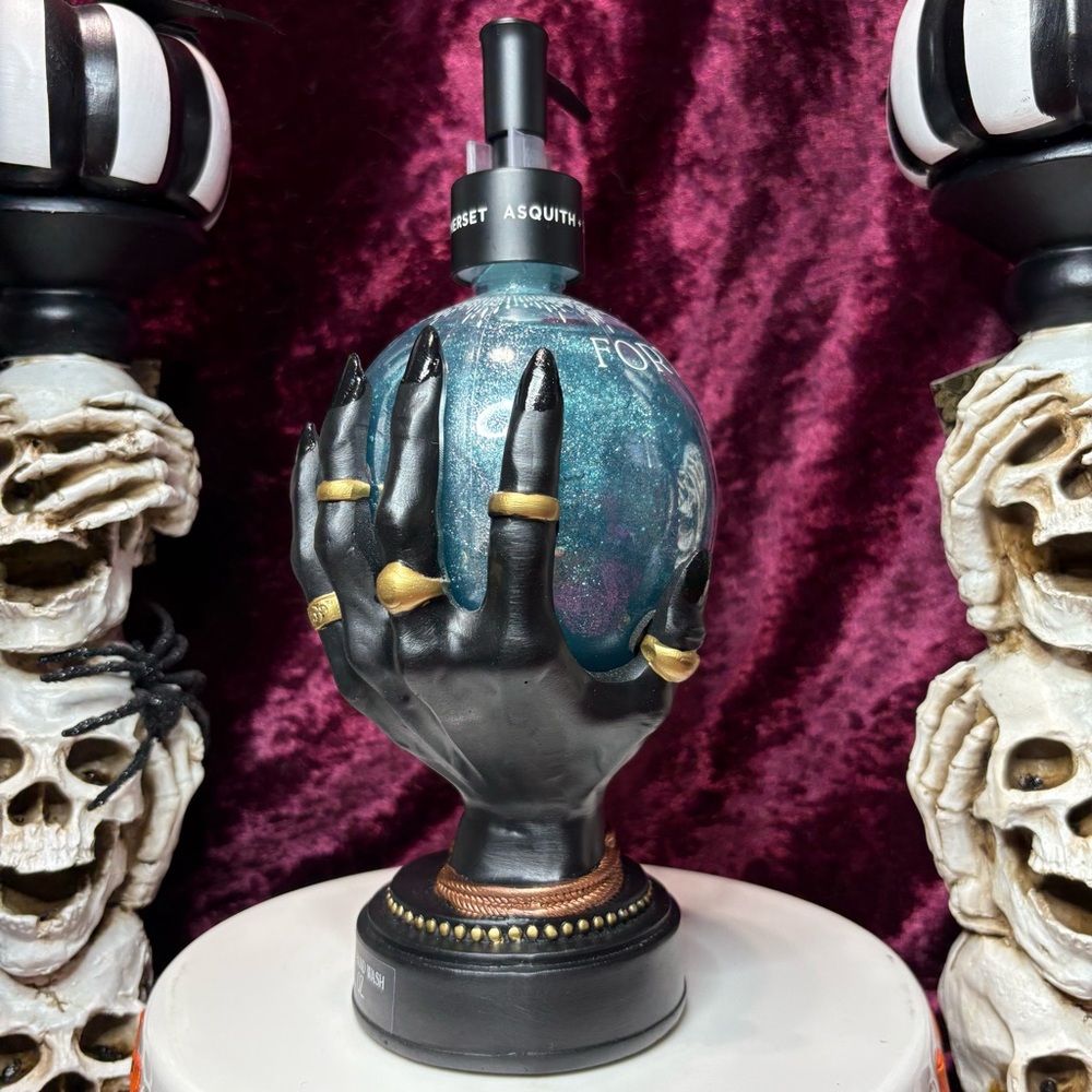 Halloween Spooky Season Fortune Teller Crystal Ball Black Liquorice Hand Soap - Picture 5 of 12